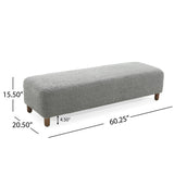 Christopher Knight Home® - Noble House - - Comfortable Ottoman, Grey