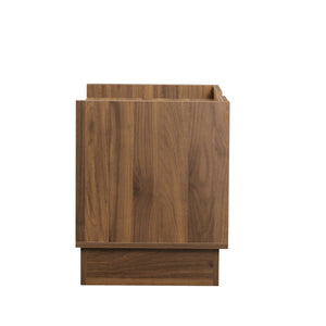 English Elm Christopher Knight Home® - Mid Mid Century Modern Nightstand with USB Charging Station, LED App-Control Lights, 2 Drawers, Sleek Design Brown 22.24 L x 18.7 W x 7.09 H N761P255453Z