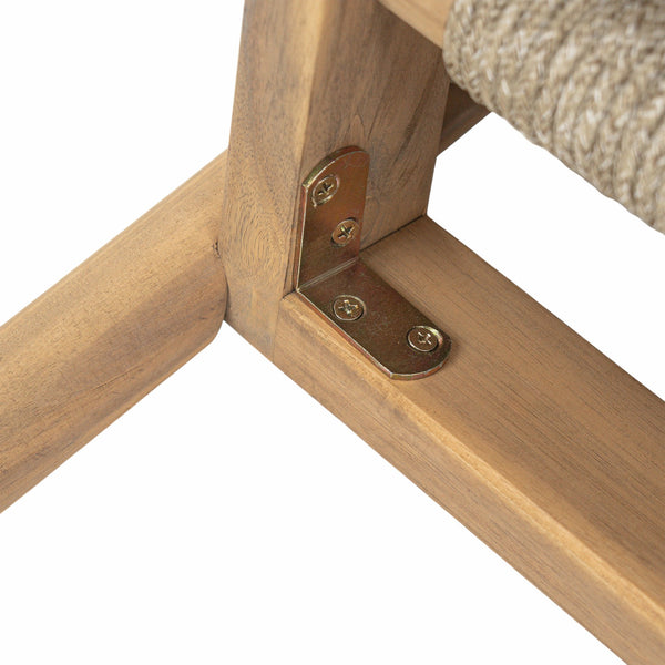 English Elm Christopher Knight Home® - Sumbawa Outdoor Club Chair - Stylish Acacia Wood Frame With Water-Resistant Cushions For Comfort N775P226075B