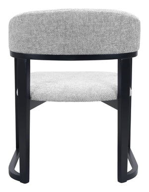 Zuo Modern Anasa Dining Chair Gray - Stylish Modern Design With High-quality Fabric For Chic Home Décor Gray 100% Polyester,Rubberwood 110499-zuo-modern