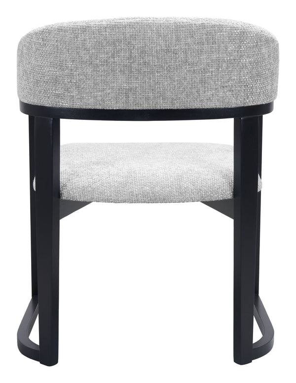 Zuo Modern Anasa Dining Chair Gray - Stylish Modern Design With High-quality Fabric For Chic Home Décor Gray 100% Polyester,Rubberwood 110499-zuo-modern