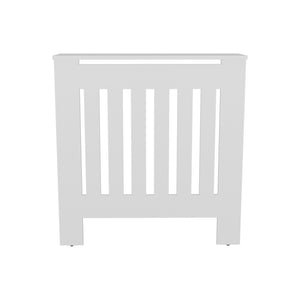 English Elm Radiator Cover Cabinet Slatted Ventilated Enclosure Matte Black Modern Minimalist Decor B070P337173