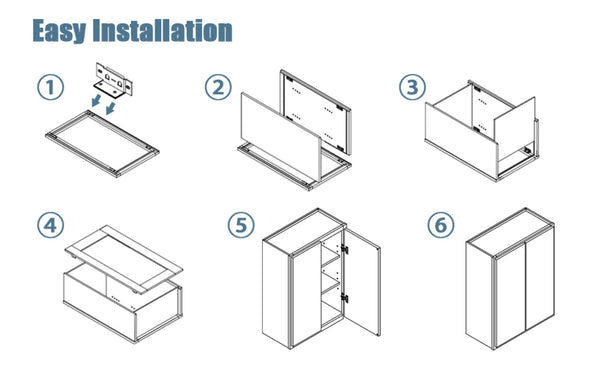 English Elm White Solid Wood Double Door Wall Cabinet With Adjustable Shelves For Stylish Storage Solutions T2950P366461-GIGA