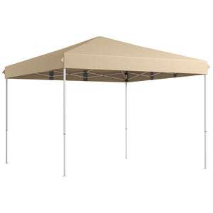 English Elm Outsunny 13' X 13' Instant Pop-Up Canopy Tent With Wheeled Carry Bag – Adjustable Height & Uv Protection W2225P200630-GIGA