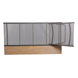 English Elm Christopher Knight Home® - Waterloo Outdoor Chaise Lounge Set Of 2 With Adjustable Recline & Attached Wood Side Table 62756.00BLKMP2