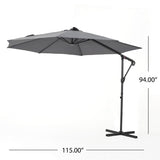 Christopher Knight Home® Noble House Stanley Banana Canopy Umbrella