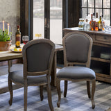Park Hill Grey Stripe Dining Chair EFS00461