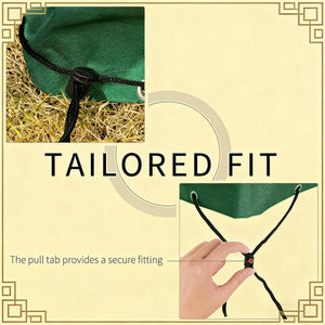 English Elm Outdoor 3-seater Patio Swing Cover Uv-resistant Oxford Cloth All-weather Protection T3971P443147