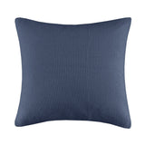 INK+IVY Bree Knit Casual Euro Pillow Cover II30-1147 Indigo