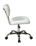 OSP Home Furnishings Vista Task Office Chair White