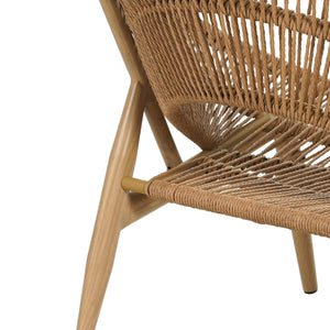 English Elm Christopher Knight Home® - Cyril Outdoor Papasan Lounge Chair - Light Brown Wicker & Beige Cushion For Stylish Relaxation N775P290578B