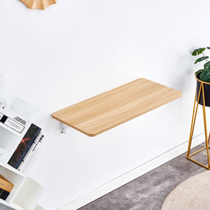 English Elm Laundry Wall Mounted Folding Table – Space-Saving Design, Perfect For Home Office, Kitchen & More! W3226P278937