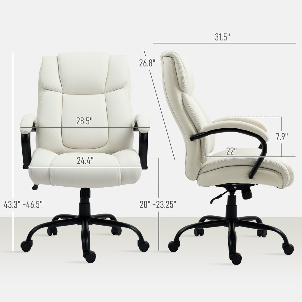 English Elm 7-point Vibrating Massage Chair High Back Pu Leather Recliner with Footrest for Home Office T3971P409925
