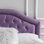 English Elm Christopher Knight Home® - QUEEN&FULL Light Purple Upholstered Headboard with Button Tufted Diamond Stitch & Nailhead Trim, Contemporary Elegance 57875.00LPUR