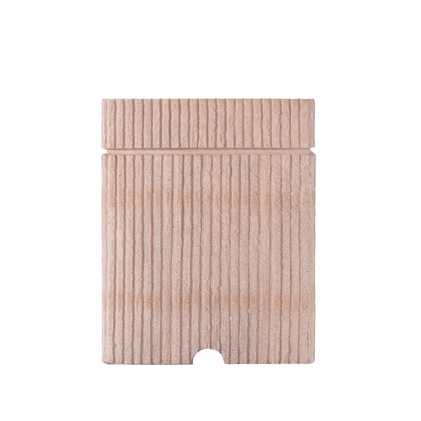 English Elm 16.15x20 Mgo Concrete Propane Tank Cover Outdoor Side Table Travertine Stone Finish N772P409038T