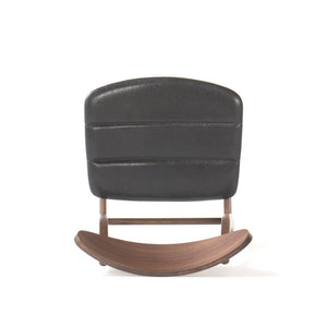 English Elm Christopher Knight Home® - DINING Dark Brown PU Leather Seat Chair with Wood Finish — Sleek Modern Dining Accent, Durable Comfort 58908.00DBN