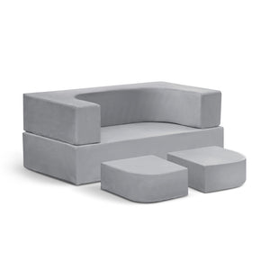 English Elm Kids Modular Sofa Bed – Convertible Toddler Couch For Playrooms, Naps, And Imaginative Fun! W1889P337551