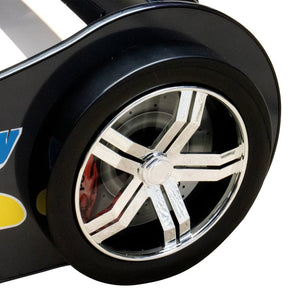 English Elm Supreme Energy Racing Car Bed – Fun Floor Bed With Led Light & Safety Features For Kids’ Rooms W2237S00015-GIGA