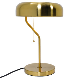 English Elm Ashcroft Furniture - High-Quality Hotel European Modern Table Lamp With Gold Accent & White Shade For Stylish Lighting B183P315111