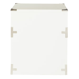 OSP Home Furnishings Wellington 2 Drawer File Cabinet White