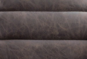 English Elm Pipino Antique Ebony Top Grain Leather Swivel Accent Chair – Sleek Industrial Office Seating, Durable Elegance B2726P242450