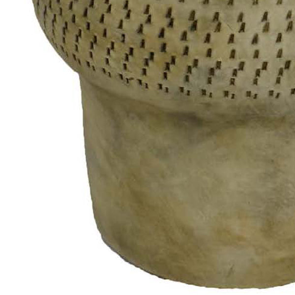 English Elm Kier Antique Gray Terracotta Planter Weathered Rustic Indoor Outdoor Patio Decor B056P417023