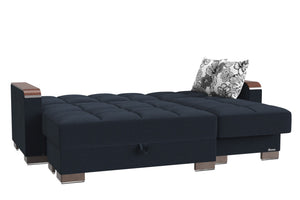 English Elm Primenest Zenaero Upholstered Convertible Chaise Lounge With Storage - Elegant Comfort & Style B030P303555-GIGA