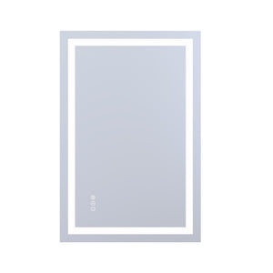 English Elm 24" X 36" Led Vanity Mirror Dimmable Front Back Lit Anti-fog Bathroom Wall Mount W1920P493132