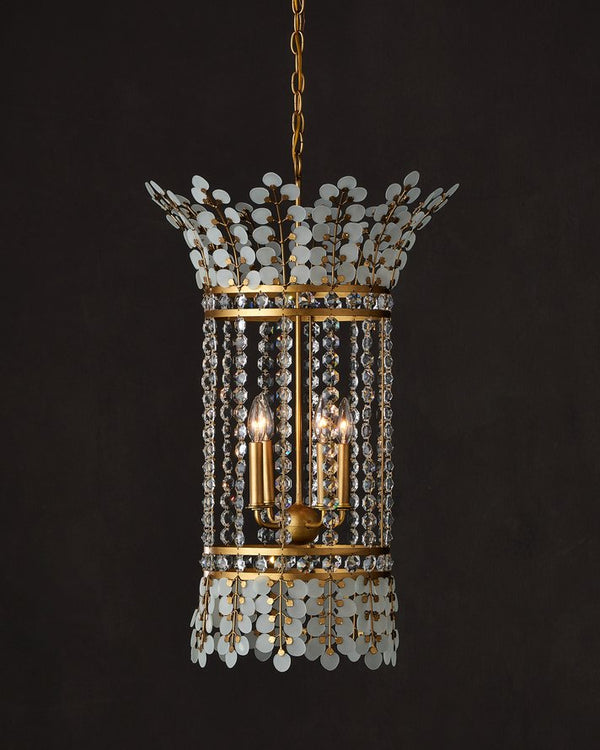 Currey & Company Bradshaw Chandelier - Elegant Art Deco Design With Crystal Accents For Timeless Illumination And Style Gold Glass ,Crystal ,Wrought Iron 9000-1296-currey-company