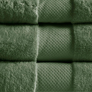 English Elm Cotton 6-Piece Turkish Cotton Towel Set - Ultra-Absorbent Bath, Hand & Wash Towels, Plush Durable B035P294214