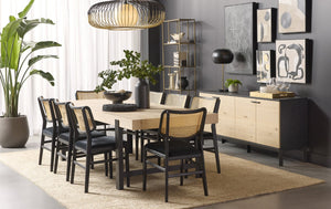 Sunpan CIRCA Pendant Light - Extra Large Art Deco Design with Misted Glass, Black & Brass Frame for Elegance 106363