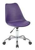 OSP Home Furnishings Emerson Office Chair Purple