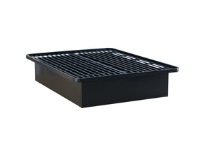 English Elm Modern Heavy-Duty King Size Metal Platform Bed Frame – 16-Inch Height, Sleek Black Design For All Décors B009P191908