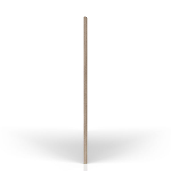 English Elm Sand Rectangle Wood Mirror with Beveled Glass and Rubberwood Frame, Dresser-Mount, Warm Finish Sand 44.25 L x 46.75 W x 3.5 H B2699P266476