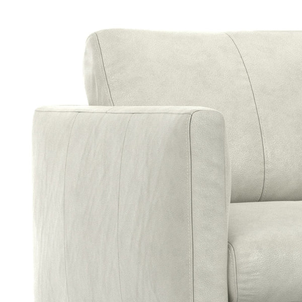 English Elm Stevens 60 Inch Loveseat - Luxurious Eco-Friendly Leather Seating For Compact Spaces, Easy Care B136P364285-GIGA