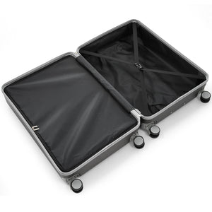 English Elm Luggage 3 Piece Hardshell Abs Set with Spinner Wheels Tsa Lock Travel Ready N730P304620Q