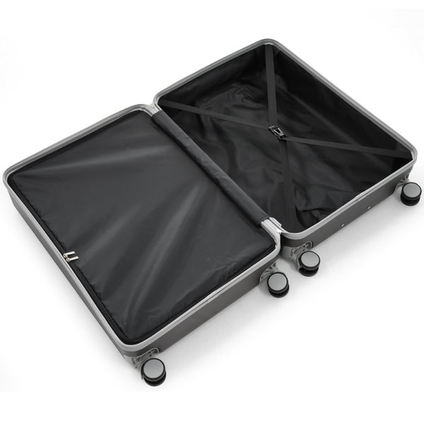 English Elm Luggage 3 Piece Hardshell Abs Set with Spinner Wheels Tsa Lock Travel Ready N730P304620Q