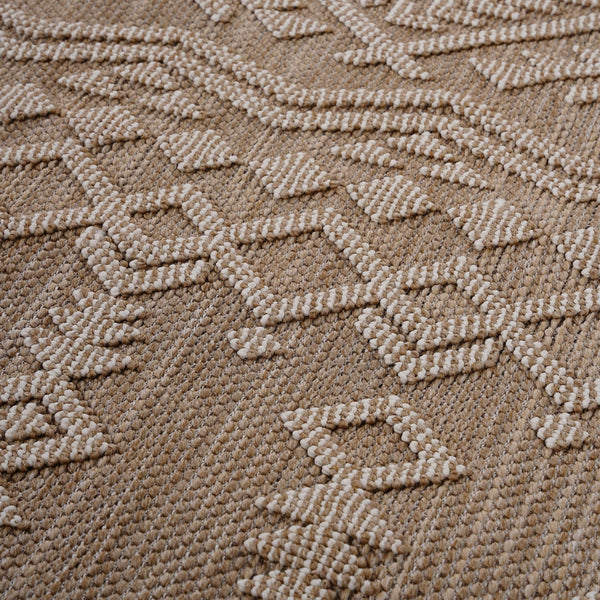 English Elm Loom Natural Traditional Area Rug 5X7 - Durable, Stain-Resistant For Indoor/Outdoor Use, Soft Pile B335P289612