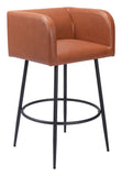 Horbat Barstool - Set of 2 Brown 109947 Zuo Modern