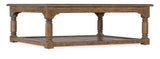Americana Cocktail Table Brown Americana Collection 7050-80112-85 Hooker Furniture