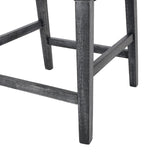 Christopher Knight Home® - Noble House - - Set Of 2 Upholstered 26 Inch Counter Stool - Charcoal/Gray