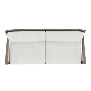 Bernhardt Bernhardt Ibiza Outdoor Sofa With Teak Frame & Twisted Abaca Panels — Weather-Resistant Luxe Seating - Made to Order O1027A