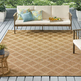 Christopher Knight Home® - Noble House - Muffley 7'10" X 10' Indoor/Outdoor Area Rug, Natural