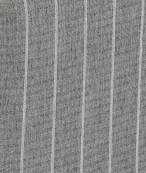 English Elm Modern Modern Squared Design Chair Large Pillow Back Paisley Stripe Pattern Tapered Legs Plush Cushion 32x38x30 inches B2741P376973