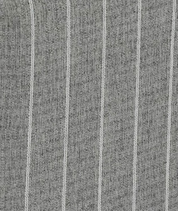 English Elm Modern Modern Squared Design Chair Large Pillow Back Paisley Stripe Pattern Tapered Legs Plush Cushion 32x38x30 inches B2741P376973