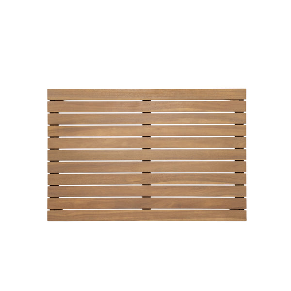 English Elm 4-piece Outdoor Acacia Wood Conversation Set with Deep Seating Cushions for Patio SD100002AAE