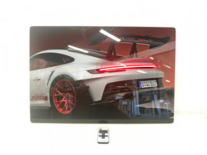 English Elm 24X16 Inches Sports Car Led Wall Art – Illuminated Acrylic Picture With Remote For Modern Decor T3976P383255