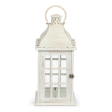 Christopher Knight Home® - Noble House - Hooven Coastal Handcrafted Small Mango Wood Decorative Lantern