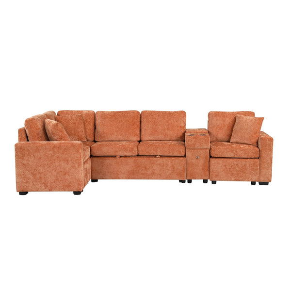 English Elm Swivel Barrel Accent Chair Chenille Tufted Round Club Seat for Living Room Lounge N719S002260G