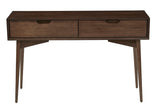 OSP Home Furnishings Copenhagen Console Table Walnut